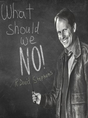 cover image of What Should We NO!